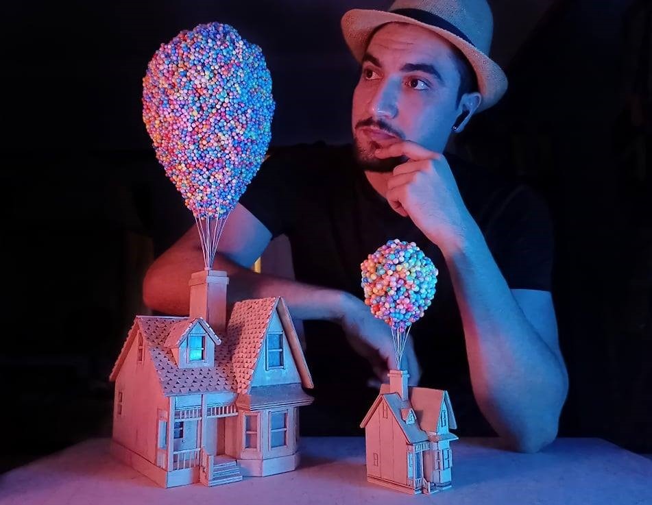 عمر نمنم وفيلا مصغرة