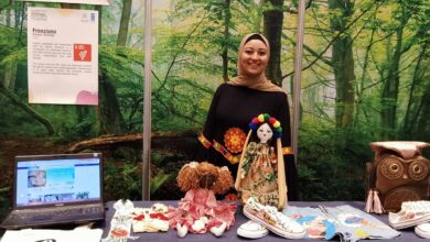 هدير صبيح صاحبة مشروع جرين فاشون