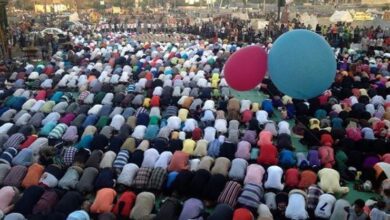 فرحة صلاة العيد