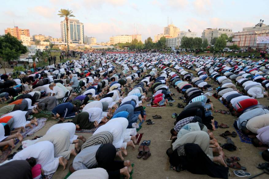 آداء صلاة العيد