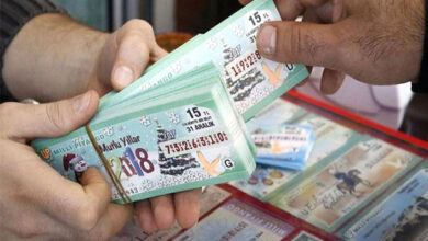 بطاقات اليانصيب في المتاجر