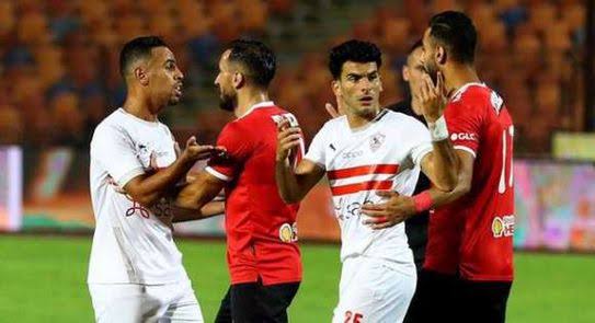 مشادات بين لاعبي الأهلي والزمالك