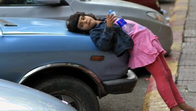 تسول الأطفال