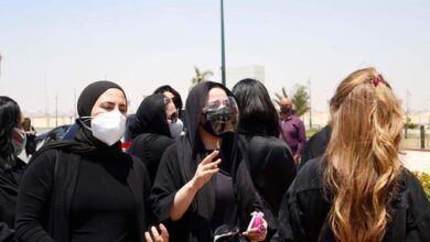 إيمي سمير غانم في الجنازة