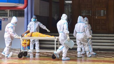 مصاب بالفطر الأبيض