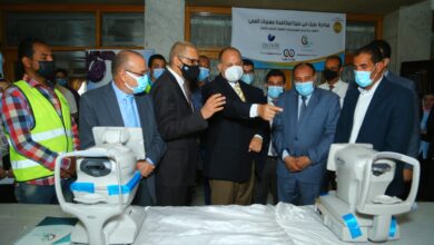اهداء الجهازين لأزهر أسيوط