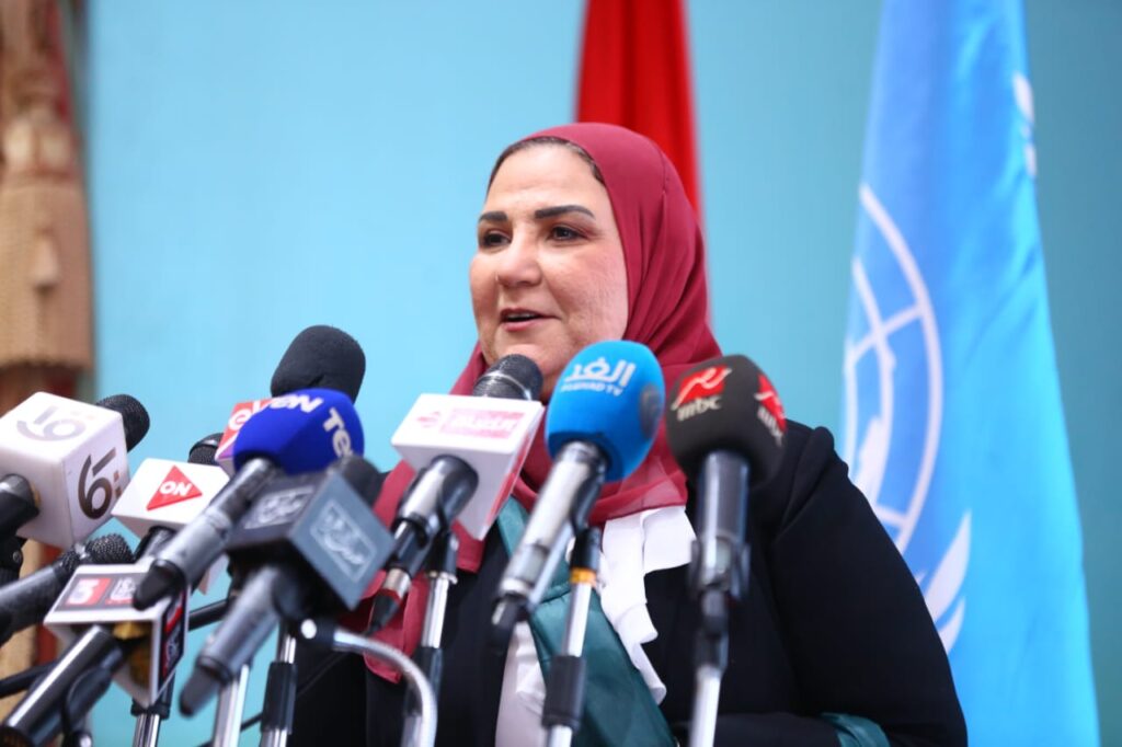 د. نيفين القباج في كلمتها