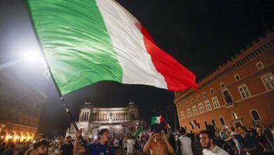 احتفالات إيطاليا بلقب يورو 2020