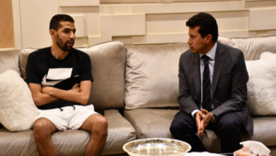 مؤمن زكريا ووزير االشباب والرياضة