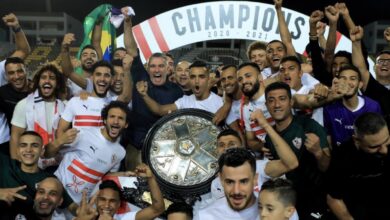 تتويج الزمالك بدرع الدوري