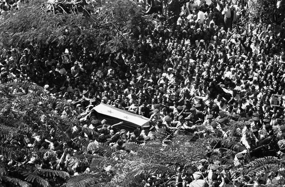 جنازة عبدالناصر