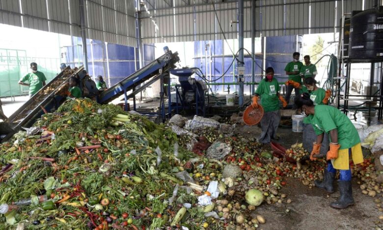 مخلفات الطعام