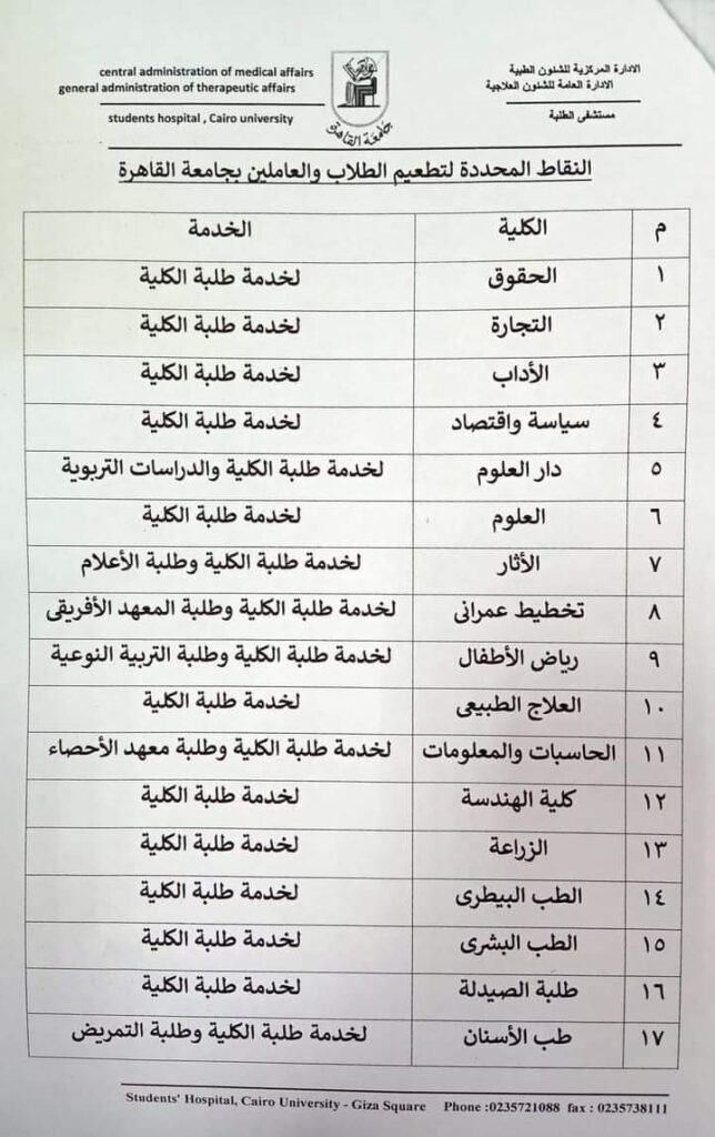 أماكن التطعيم