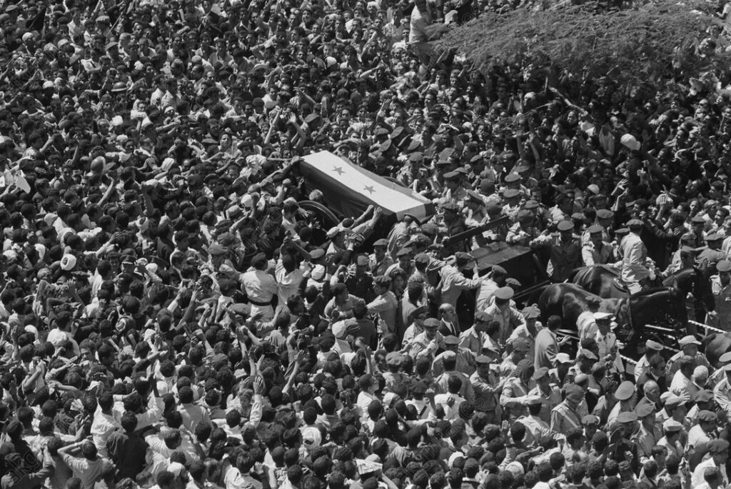 جنازة عبدالناصر