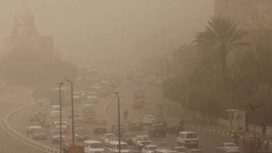 عاصفة ترابية