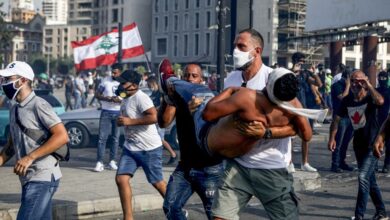 مظاهرات لبنان