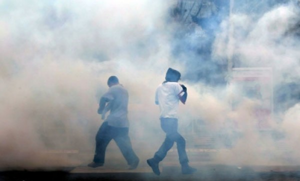 صورة أرشيفية لانتشار غازات سامة
