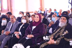 وزيرة التضامن أثناء الاحتفالية