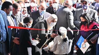 وزيرة التضامن تفتتح المرحلة الثانية من مستشفى شفاء الأورمان